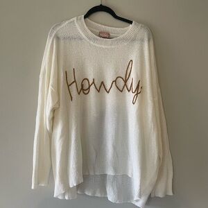 Show me your Mumu. - howdy sweater - XXL